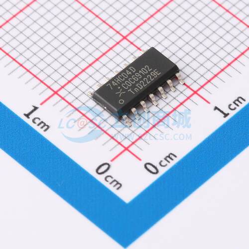 反相器 74HC04D,652 SOP-14 原装正品 电子元器件配单