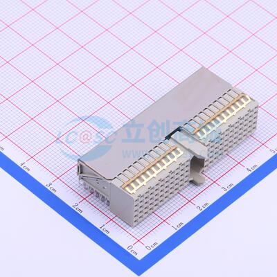 板对板与背板连接器 352068-1 弯插,P=2mm 110P 弯插 电子元器件