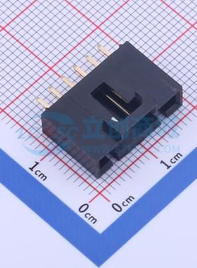 线对板针座 FWF25404-S06S12K6B 插件,P=2.54mm 1x6P 直插 原装