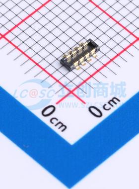 板对板与背板连接器 1042500820 SMD,P=0.8mm 立贴 电子元器件