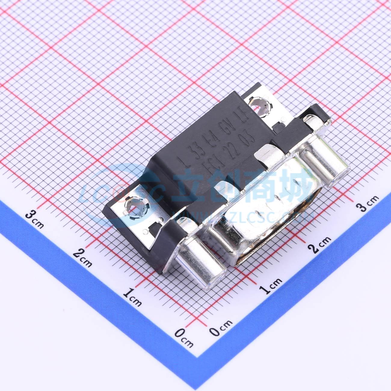 LD09P33E4GV00LF 插件 D-Sub 公 9P 直插 D-Sub/VGA连接器