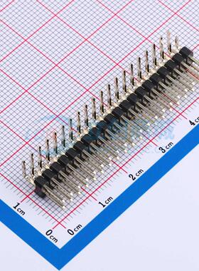 排针 P125-1220A0BR138A1 弯插,P=2.54mm 2x20P 方针 电子元器件
