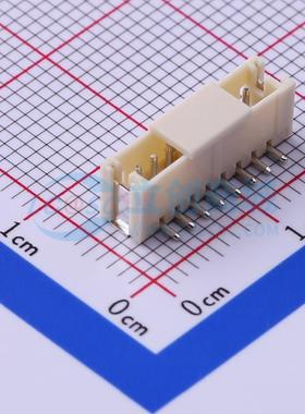 线对板针座 HX15001-8AB SMD,P=1.5mm 1x8P 立贴 电子元器件配单