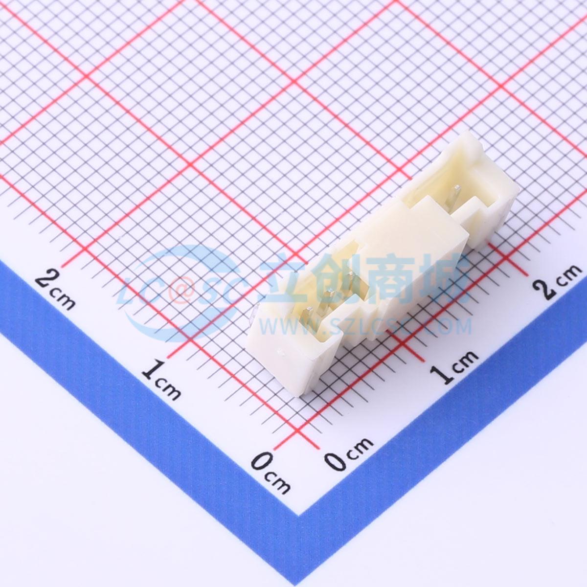 线对板针座 X2000WRS-08-6TSN SMD,P=2mm,卧贴 1x8P 卧贴 原装