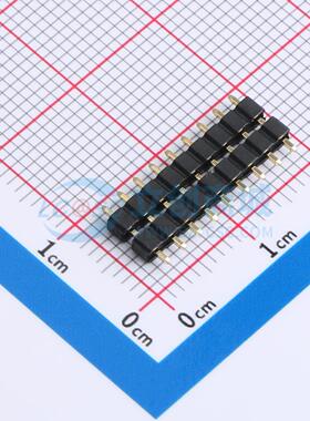 排针 P220-2109A1AS080A1 插件,P=2mm 1x9P 方针 电子元器件配单