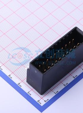 线对板针座 178308-2 弯插,P=3.81mm 2x10P 弯插 电子元器件配单