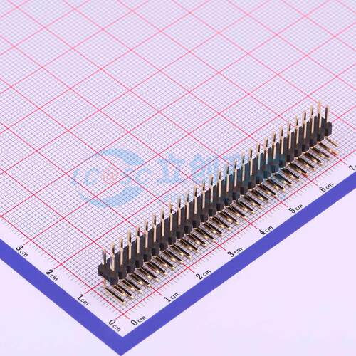 排针 X6521WR-2x28H-C60D30 弯插,P=2.54mm 2x28P 方针 原装正品