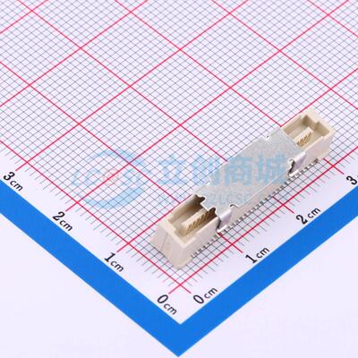 板对板与背板连接器 10144518-063802LF SMD,P=0.8mm 立贴 原装