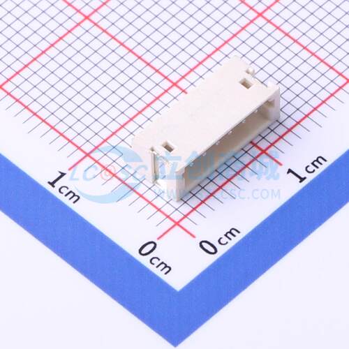 线对板针座 HC-ZH-6PWT SMD,P=1.5mm,卧贴 1x6P 卧贴 电子元器件