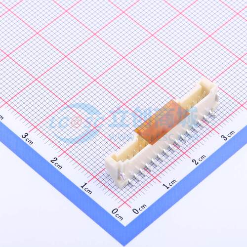 线对板针座 BM15B-PASS-TFT(LF)(SN) SMD,P=2mm 1x15P 立贴 原装