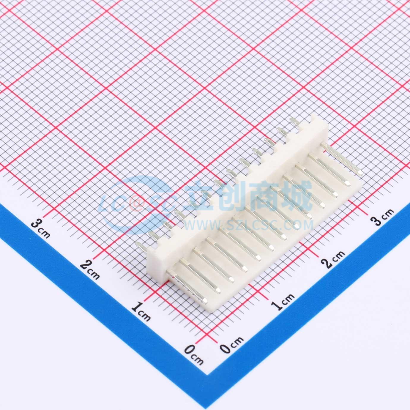 线对板针座 XD-2510-13A 插件,P=2.54mm 1x13P 直插 电子元器件