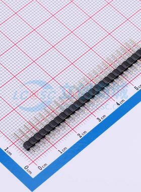 排针 DS1021-1x25SF11-B 插件,P=2.54mm 1x25P 电子元器件配单