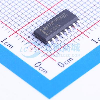 单稳态多谐振荡器 SN74LV123ADR SOIC-16 原装 电子元器件配单