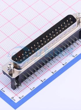 X0337WT7B3 弯插 D-Sub 公 37P 弯插 D-Sub/VGA连接器