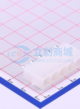 线对板针座 HX63080-5A 插件,P=6.35mm 1x5P 直插 电子元器件配单