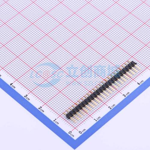 排针 X4611WRS-23I-C40D28 SMD,P=2mm,卧贴 1x23P 方针 原装正品