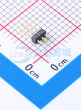 排针 GPCA101-0302A001C1AA 插件,P=1mm 1x3P 方针 电子元器件