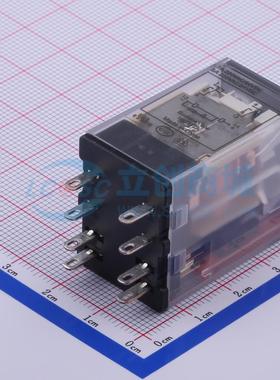 功率继电器 HF18FZ/24-2Z233 插件,21.5x28mm 8 24V 电子元器件