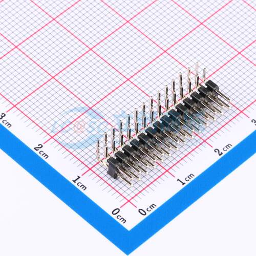 排针 DZ200W-22-28-52 弯插,P=2.0mm 2x14P 方针 电子元器件配单