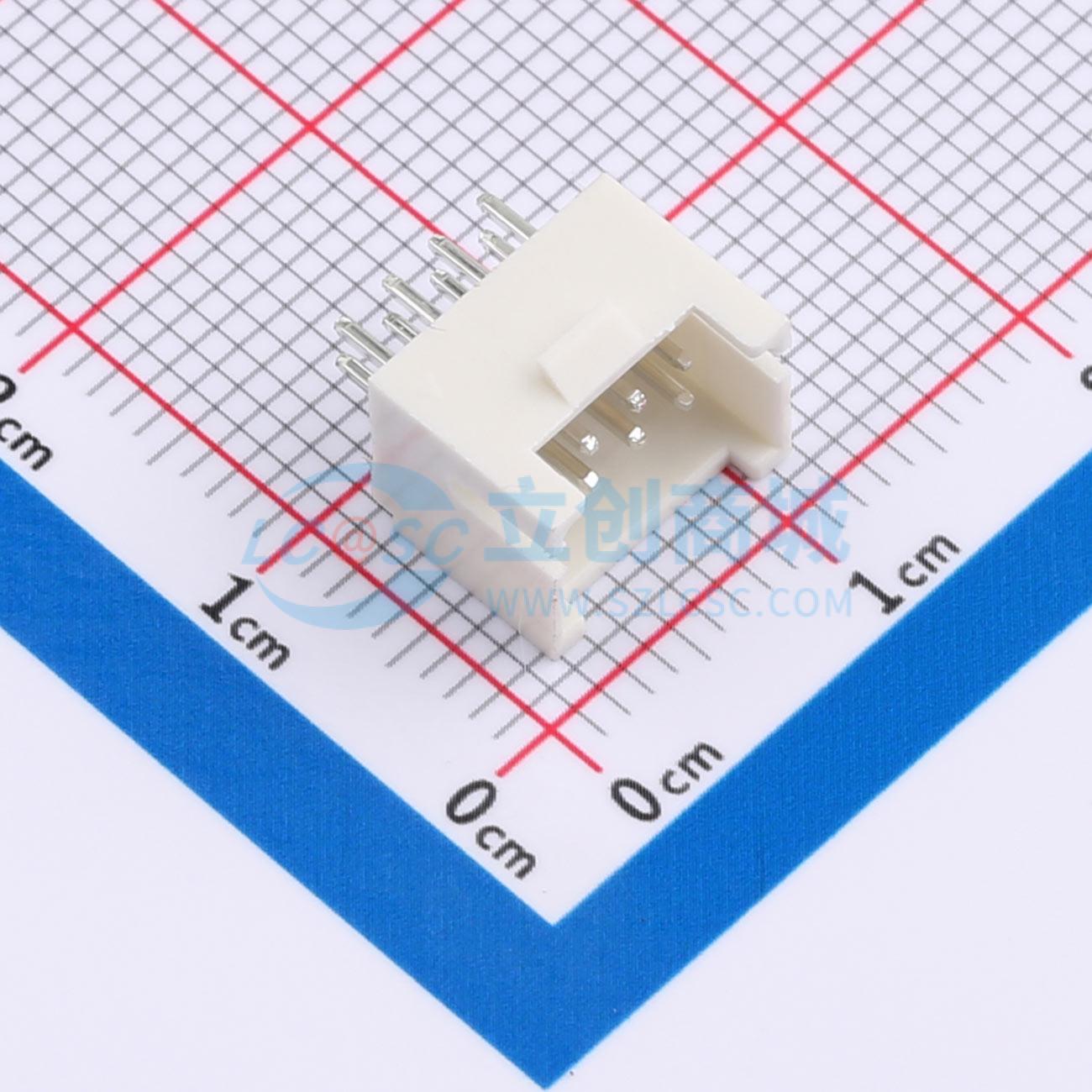 线对板针座 XD-PHB-2*4A 插件,P=2mm 2x4P 直插 电子元器件配单