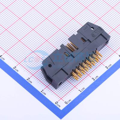 线对板针座 1658694-8 插件,P=2.54mm 原装正品 电子元器件配单