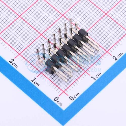 排针 PZ254-2-07-W-8.5 弯插,P=2.54mm 2x7P 方针 电子元器件配单
