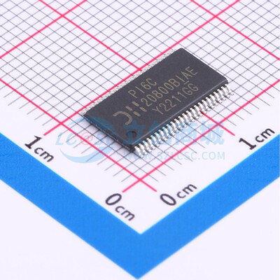 时钟缓冲器/驱动器/分配器 PI6C20800BIAEX TSSOP-48-6.1mm 原装