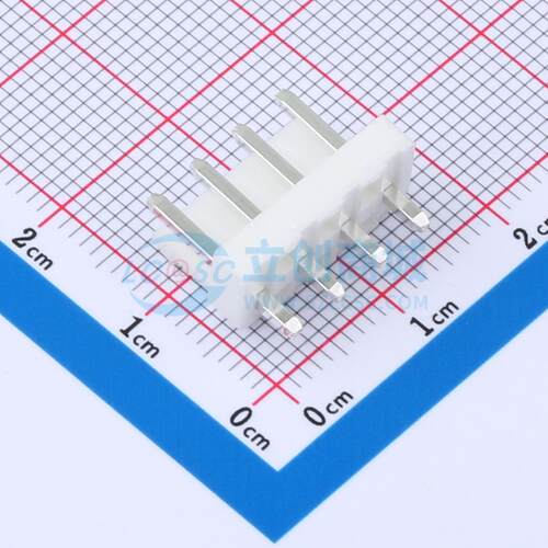 线对板针座 XY-VH3.96-4A11 插件,P=3.96mm 1x4P 直插 电子元器件