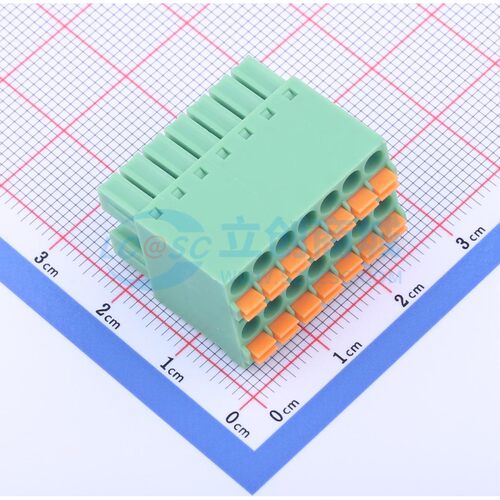 插拔式接线端子 KF2EDGKNH-3.5-2*7P P=3.5mm 插头 2x7P 原装正品