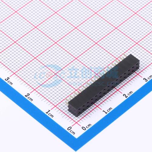 排母 DS1026-06-2x15S8BV 插件,P=2mm 2x15P 双排 电子元器件配单