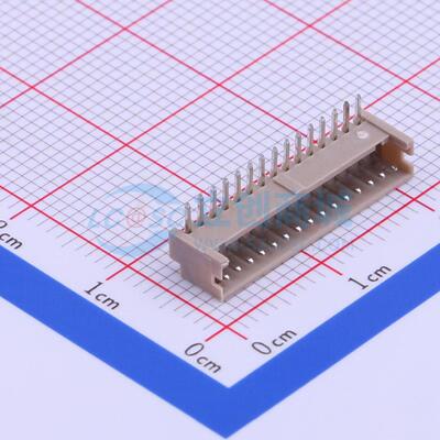 线对板针座 A1252WR-15P 弯插,P=1.25mm 1x15P 弯插 电子元器件
