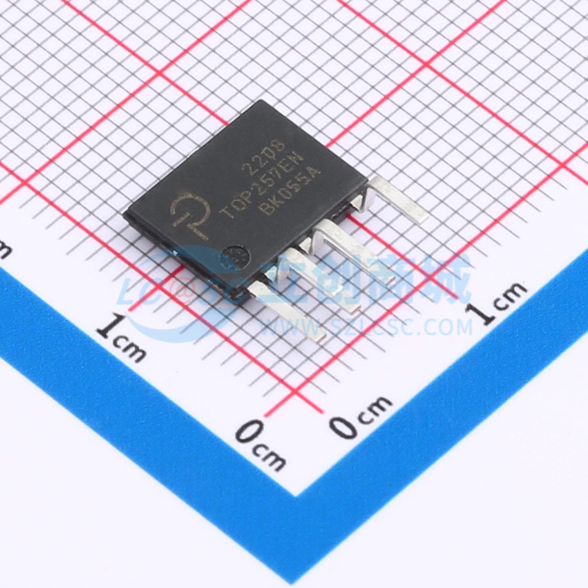 特殊逻辑IC TOP257EN SIP-7 原装正品 电子元器件配单
