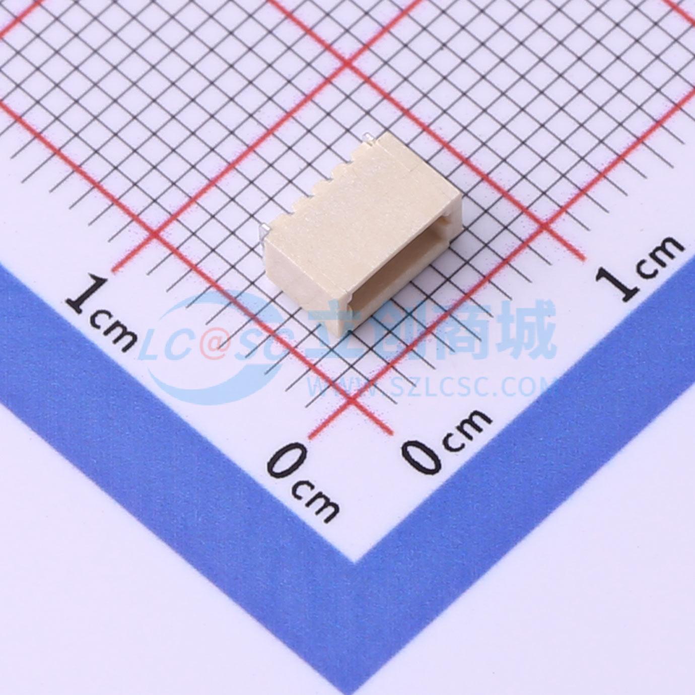 线对板针座 WAFER-SH1.0-4PWB SMD,P=1mm,卧贴 1x4P 卧贴 原装