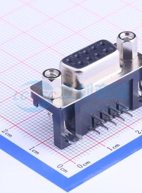 Z-SUBDRAF607A002 弯插 D-Sub 母 9P 弯插 D-Sub/VGA连接器