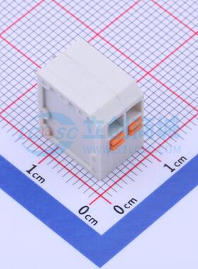 弹簧式接线端子 KF239-3.5-2P 插件,P=3.5mm 1x2P 3.5mm 原装正品