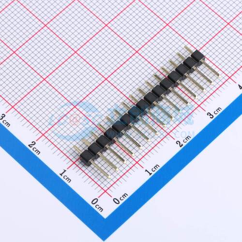 排针 PZ254-1-15-Z-2.5-G1 插件,P=2.54mm 1x15P 方针 电子元器件