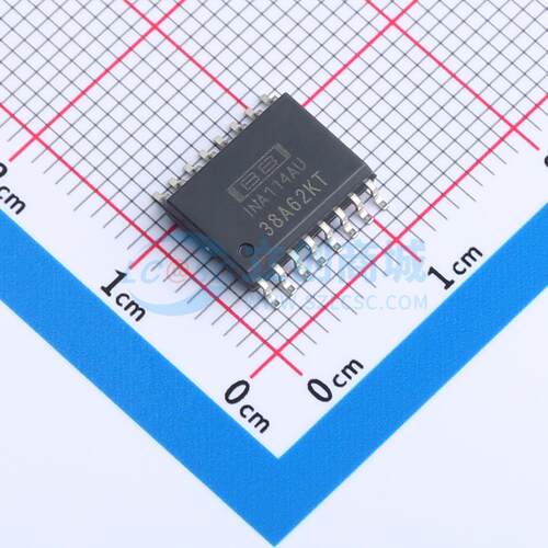 仪表放大器 INA114AU/1K SOIC-16-300mil 原装 电子元器件配单