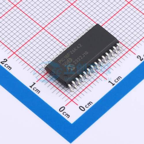 单片机(MCU/MPU/SOC) PIC18F26K42-I/SO SOIC-28-300mil 原装正品