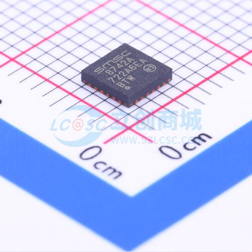 以太网收发器 LAN8742A-CZ QFN-24-EP(4x4) 原装 电子元器件配单