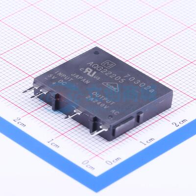 固态继电器(可控硅输出) AQG22205 SIP-4 原装 电子元器件配单