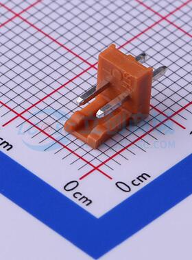 线对板针座 A2500WV-02P 插件,P=2.5mm 1x2P 直插 电子元器件配单