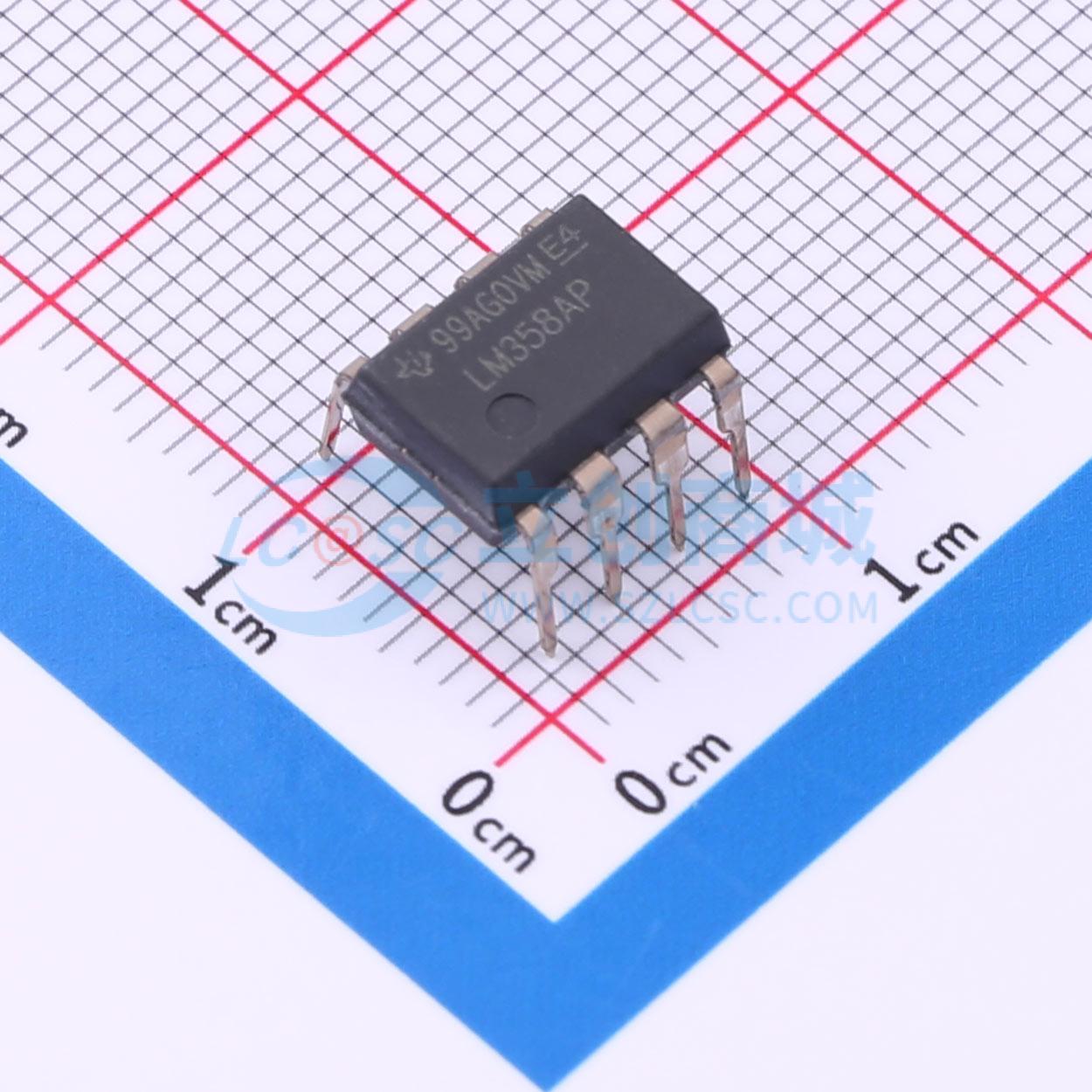 运算放大器 LM358APE4 PDIP-8 原装正品 电子元器件配单