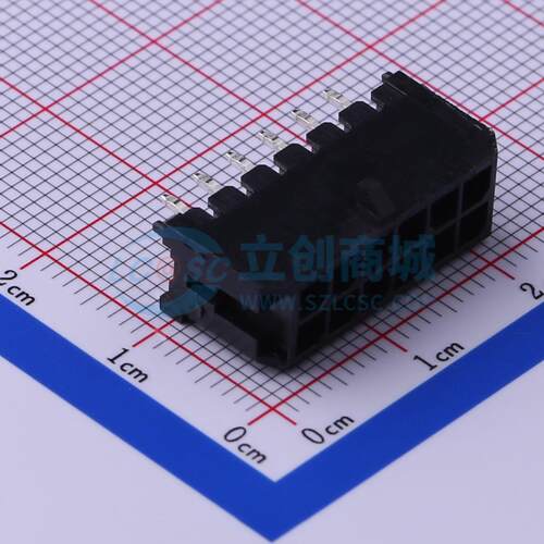 线对板针座 C3030WV-F-2X06P 插件,P=3mm 2x6P 直插 电子元器件