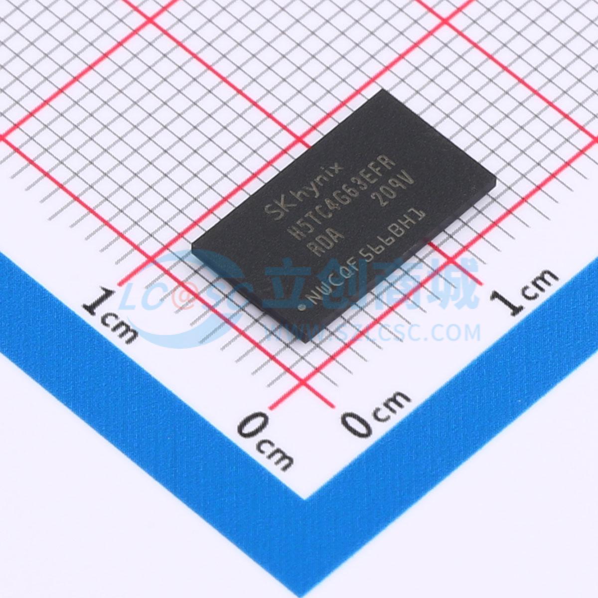 DDR SDRAM H5TC4G63EFR-RDA FBGA-96 原装正品 电子元器件配单