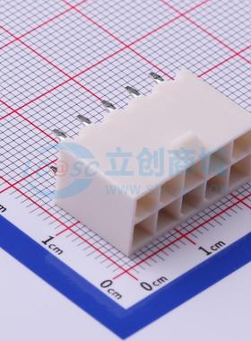 线对板针座 39288100 插件,P=4.2mm 2x5P 直插 电子元器件配单