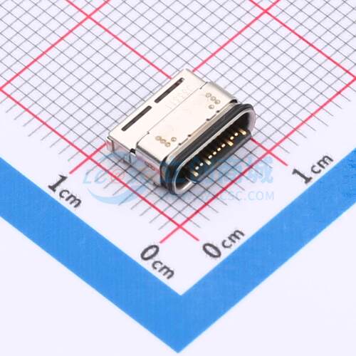 USB连接器 DX07WH24JA3R1200 插件 原装正品 电子元器件配单