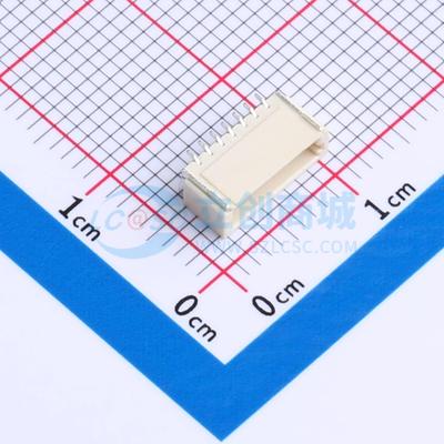 线对板针座 HDGC1002WR-S-7P SMD,P=1mm 卧贴 电子元器件配单