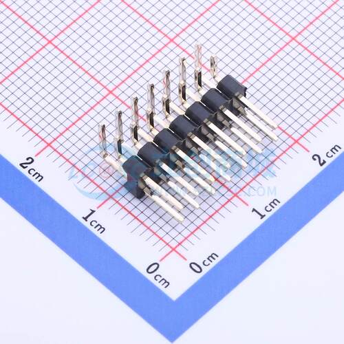 排针 DZ254W-22-14-69 弯插,P=2.54mm 2x7P 方针 电子元器件配单