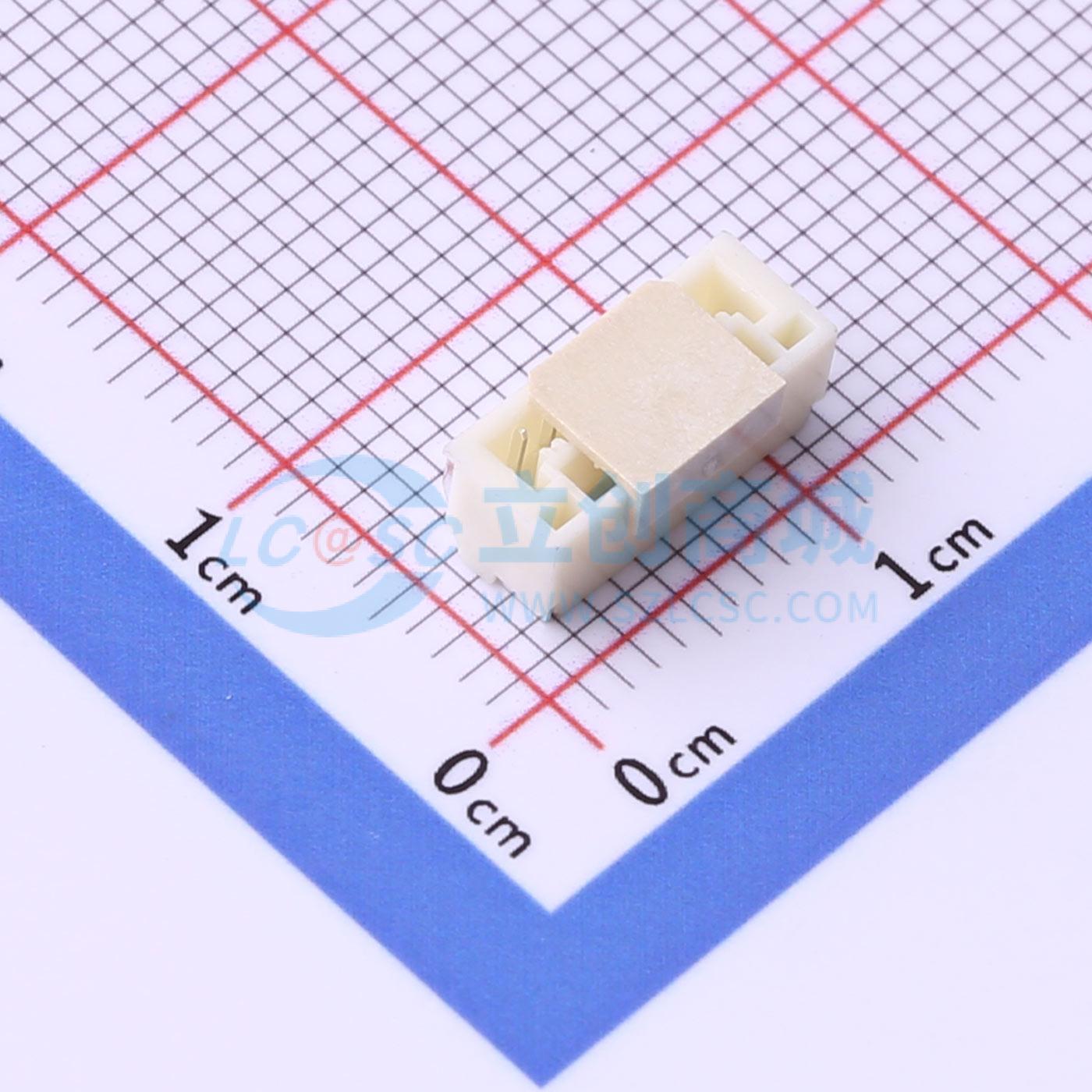 线对板针座 HC-GH-6PLT SMD,P=1.25mm 1x6P 立贴 电子元器件配单