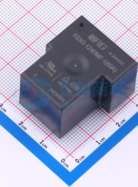 功率继电器 R53G-124DMF-1-60A 插件 4 24V 原装 电子元器件配单